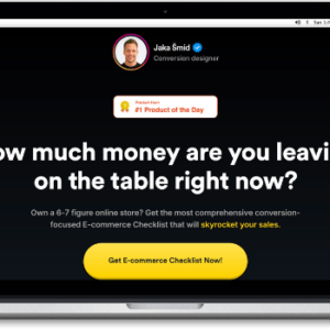 E-commerce Checklist – Jaka Smid
