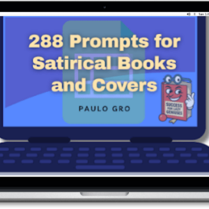 288 prompts for satirical books and covers by paulo gro